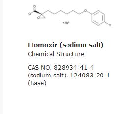 828934-41-4    (R)-(+)-乙莫克舍钠盐   (R)-(+)-Etomoxir sodium salt