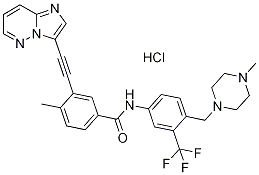 1114544-31-8   帕纳替尼   Ponatinib Hydrochloride