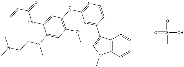 1421373-66-1  AZD9291(甲磺酸盐)      Osimertinib mesylate