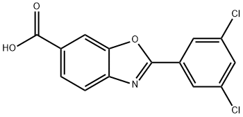 594839-88-0   2-(3,5-二氯苯基)-6-苯并恶唑甲酸