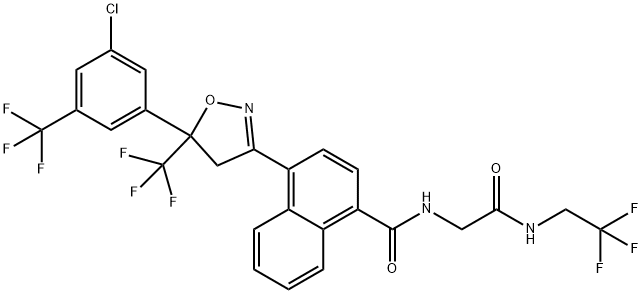 1093861-60-9    阿福拉纳    AFOXOLANER