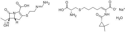 92309-29-0    亚胺培南-西司他丁钠   Imipenem-Cilastatin sodium hydrate