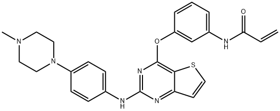 1353550-13-6    奥莫替尼    Olmutinib 