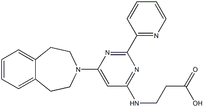 1373422-53-7    N-[2-(2-吡啶基)-6-(1,2,4,5-四氢-3H-3-苯并氮杂卓-3-基)-4-嘧啶基]-BETA-丙氨酸  GSK J1