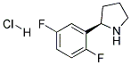 1218935-60-4   (R)-2-(2,5-二氟苯基)吡咯烷盐酸盐  (R)-2-(2,5-DIFLUOROPHENYL)PYRROLIDINE HYDROCHLORIDE