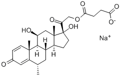 2375-03-3   甲基泼尼松龙琥珀酸钠  6alpha-Methylprednisolone sodium succinate 