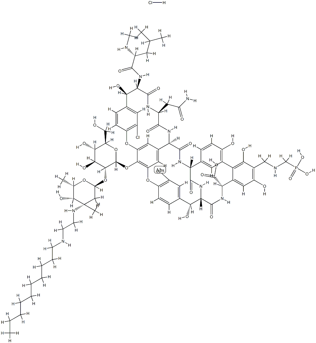 560130-42-9  盐酸特拉万星  Telavancin hydrochloride