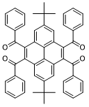 2241393-33-7  (2,7-二叔丁基芘-4,5,9,10-四基)四(苯基甲酮  INDEX NAME NOT YET ASSIGNED