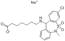 30123-17-2   噻奈普汀钠盐   Tianeptine sodium salt 