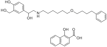 94749-08-3   昔美酸沙美特罗  Salmeterol xinafoate