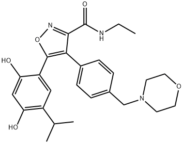 747412-49-3   5-[2,4-Dihydroxy-5-isopropylphenyl]-N-ethyl-4-[4-(4-morpholinylmethyl)phenyl]-3-isoxaz