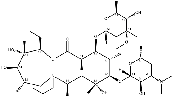 145435-72-9   加米霉素  Gamithromycin