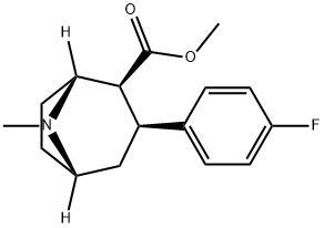 50370-56-4    (-)-2-BETA-CARBOMETHOXY-3-BETA-(4-FLUOROPHENYL)TROPANE
