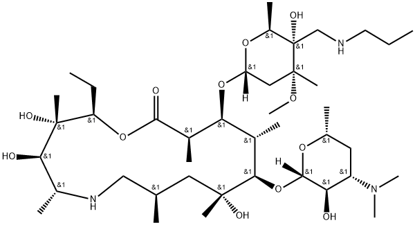 217500-96-4  托拉菌素 A  Tulathromycin A