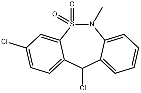 26638-66-4   3,11-Dichloro-6,11-dihydro-6-methyldibenzo[c,f][1,2]thiazepine 5,5-dioxide
