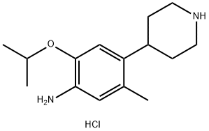1380575-45-0  5-甲基-2-(1-甲基乙氧基)-4-(4-哌啶)-苯胺二盐酸盐  