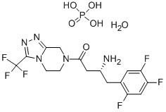 654671-77-9   磷酸西他列汀一水合物   Sitagliptin phosphate monohydrate 