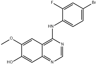 196603-96-0   4-(4-溴-2-氟苯胺基)-7-羟基-6-甲氧基喹唑啉