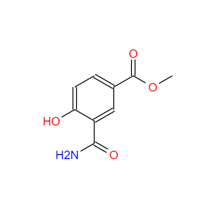 CAS：63874-38-4，5-甲氧羰基水杨酰胺 ，5-Methoxycarbonylsalicylamide 