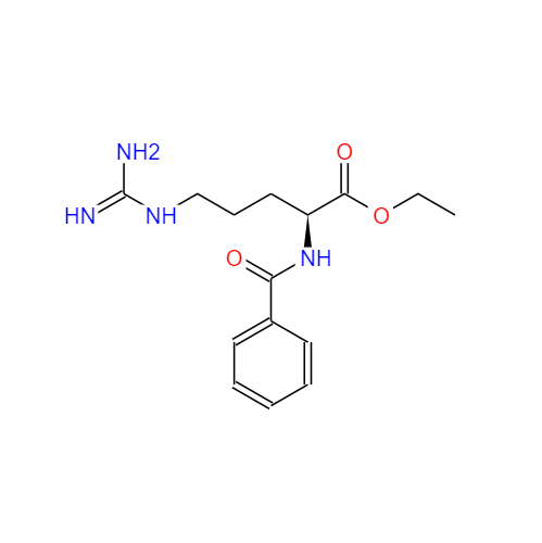 CAS：971-21-1，N-苯甲酰基-L-精氨酸，N-Α-BENZOYL-L-ARGININE ETHYL ESTER HYDROCHLORIDE 