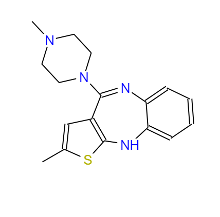 CAS：132539-06-1，奥氮平