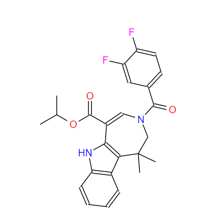 CAS：629664-81-9，妥芬异丙酯，英文名称：WAY-362450 