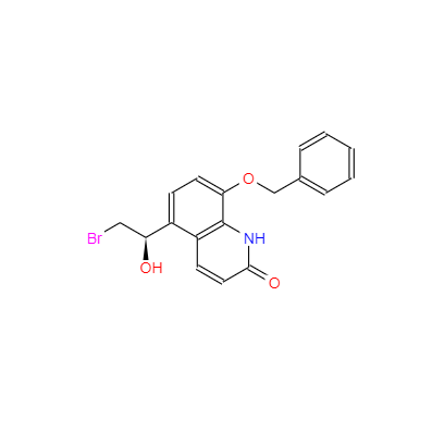 CAS：530084-79-8，8-苄氧基-5-（（R）-2-溴-1-羟乙基）-1H-喹啉酮 