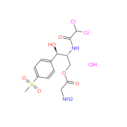  CAS：2611-61-2，甲砜霉素甘氨酸酯盐酸盐 ，ThiamphenicolGlycinateHcl