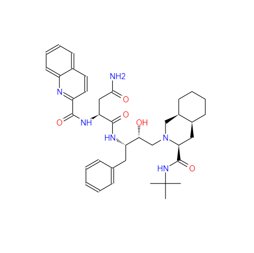  CAS：127779-20-8，中文名称：沙奎那韦， 英文名称：Saquinavir