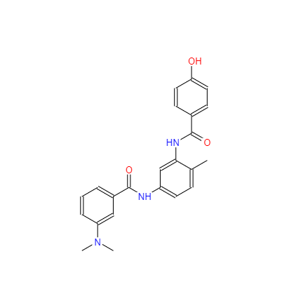 CAS：208260-29-1，3-(二甲基氨基)-N-[3-[(4-羟基苯甲酰基)氨基]-4-甲基苯基]苯甲酰胺 