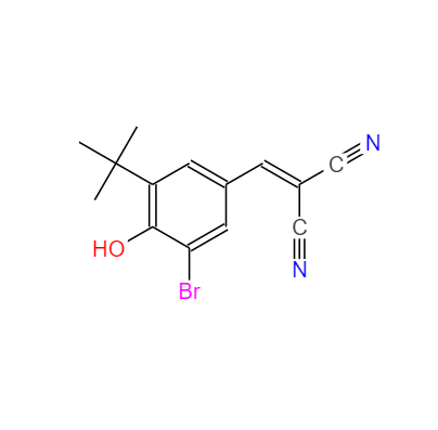 CAS：65678-07-1，2-(3-溴-5-(叔丁基)-4-羟基亚苄基)丙二腈 