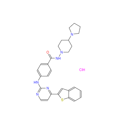 CAS：1186195-62-9，中文名称：IKK 16盐酸盐 ，英文名称：IKK-16 HCl 
