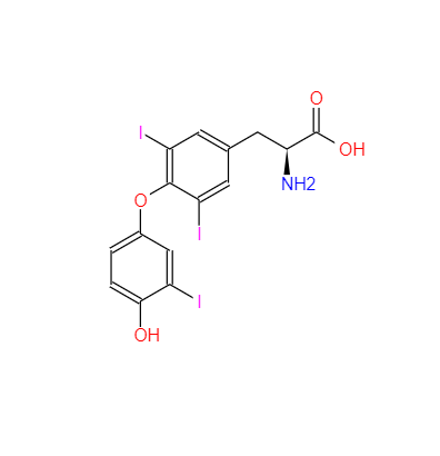 CAS：6893-02-3，三碘甲状腺原氨酸（T3）