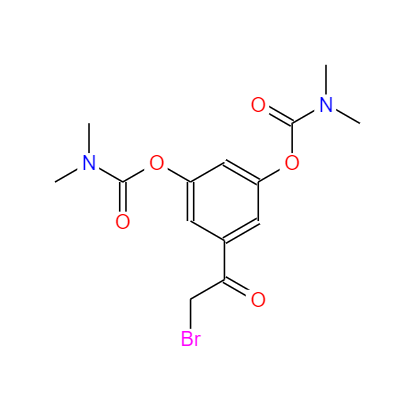 CAS：81732-49-2，5-(溴乙酰基)-1,3-亚苯基二(二甲基氨基甲酸酯) 