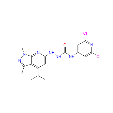 CAS：383150-41-2，N-(2,6-二氯-4-吡啶基)-2-[1,3-二甲基-4-异丙基-1H-吡唑并[3,4-b]吡啶-6-基]肼基甲酰胺 