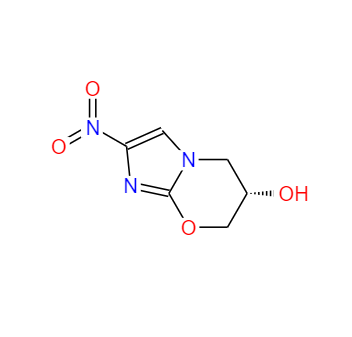 CAS：187235-08-1，(S)-2-硝基-6,7-二氢-5H-咪唑并[2,1-B][1,3]恶嗪-6-醇 