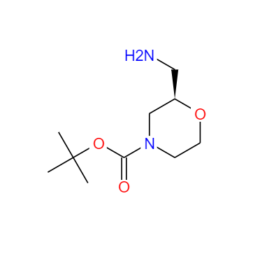CAS：1174913-80-4，(R)-2-(氨基甲基)吗啉-4-羧酸叔丁酯 
