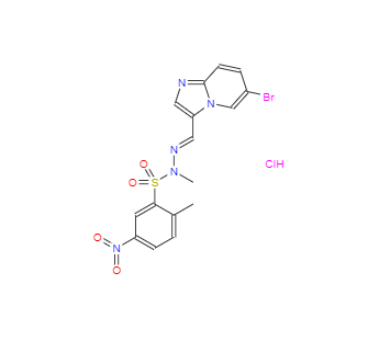CAS：372196-77-5，2-甲基-5-硝基苯磺酸 [(6-溴咪唑并[1,2-A]吡啶-3-基)亚甲基]甲基肼盐酸盐