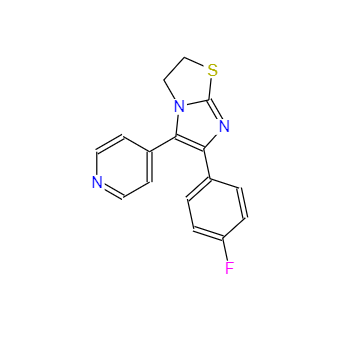 CAS：72873-74-6，6-(4-氟苯基)-5-(4-吡啶基)-2,3-二氢咪唑并[2,1-b]-噻唑 