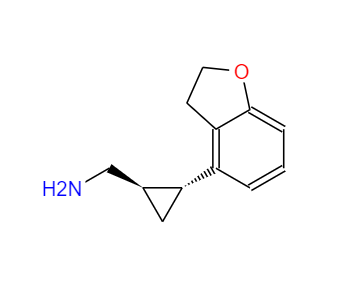 CAS：1400898-49-8，((1R,2R)-2-(2,3-二氢苯并呋喃-4-基)环丙基)甲烷胺 