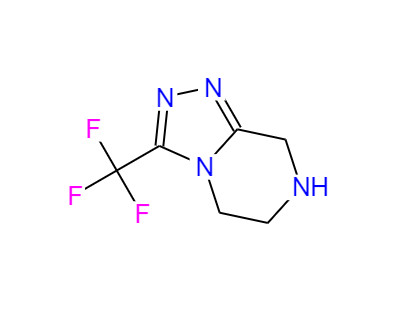 CAS：486460-21-3，3-(三氟甲基)-5,6,7,8-四氢-[1,2,4]三唑并[4,3-a]吡嗪 