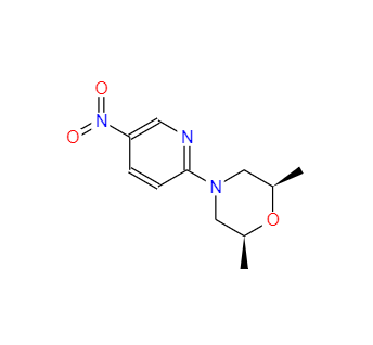 CAS：956699-05-1，(2R,6S)-2,6-二甲基-4-(5-硝基吡啶-2-基)吗啉 