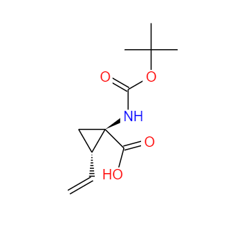 CAS：159622-10-3,(1R,2S)-1-叔丁氧羰基氨基-2-乙烯基环丙烷甲酸 