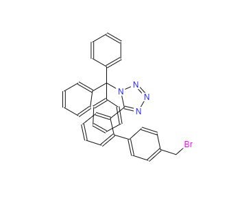 CAS：124750-51-2，N-(三苯基甲基)-5-(4'-溴甲基联苯-2-基)四氮唑 