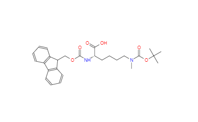 CAS：951695-85-5，N’-叔丁氧羰基-N-芴甲氧羰基-N’-甲基-L-赖氨酸