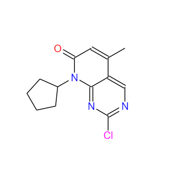 CAS：1013916-37-4，2-氯-8-环戊基-5-甲基-8H-吡啶并[2,3-D]嘧啶基-7-酮 