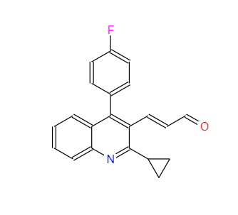 CAS：148901-68-2，(E)-3-[2-环丙基-4-(4-氟苯基)-3-喹啉-2-丙烯醛