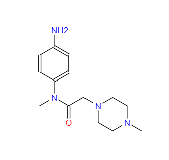 CAS：262368-30-9，N-(4-氨基苯基)-N,4-二甲基-1-哌嗪乙酰胺
