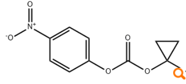 CAS：1046817-22-4，1-甲基环丙氧基-4-硝基苯基碳酸酯 