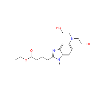 CAS：3543-74-6，4-(5-(双(2-羟乙基)氨基)-1-甲基-1H-苯并[d]咪唑-2-基)丁酸乙酯